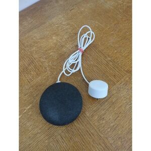 Google Nest Mini Model: H0A Gen 1 Smart Speaker Gray w/ Power Cable TESTED